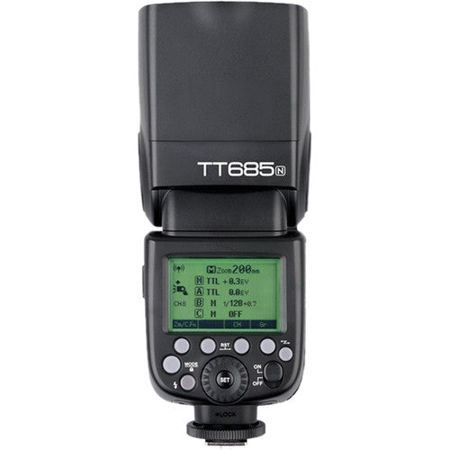 Godox TT685N Thinklite TTL Flash with X1T-N Trigger Kit for Nikon Cameras