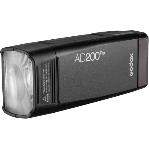 Godox AD200Pro TTL Pocket Flash Kit with Olympus/Panasonic Trigger and Barndoors