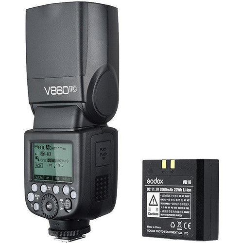 Godox VING V860IIC TTL Li-Ion Flash with X1T-C TTL Trigger Kit for Canon Cameras