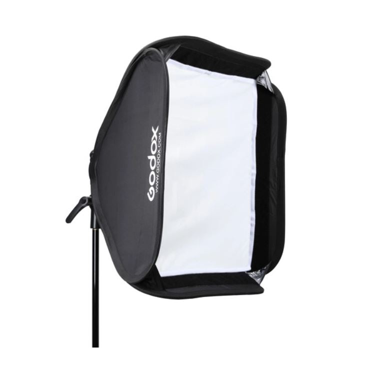 Godox S2 Bowens Mount Bracket with Softbox &amp; Carrying Bag Kit (23.6 x 23.6"")