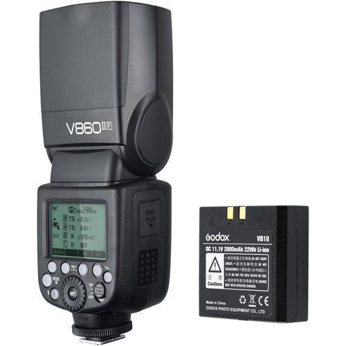 Godox VING V860II TTL Li-Ion Flash with XProO TTL Trigger Kit for Olympus Cameras
