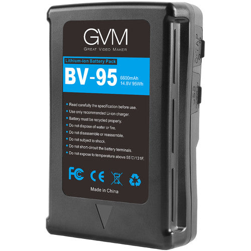 GVM GV-95 Battery with D-Tap and DC Outputs