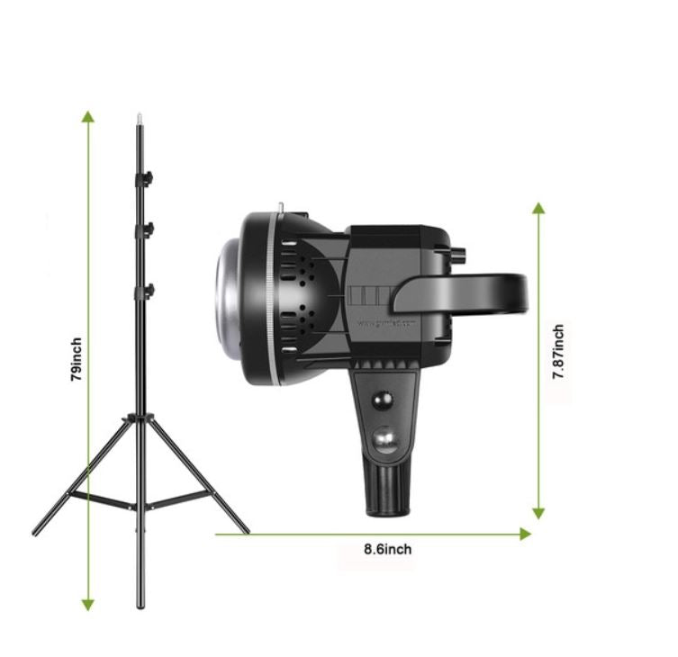 GVM LS-P80S-2D LED 2-Light Kit with Filters