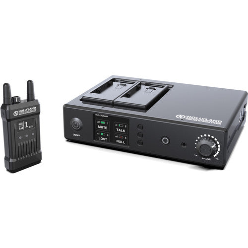 HOLLYLAND MARS T1000 FULL-DUPLEX INTERCOM SYSTEM WITH FOUR BELTPACK TRANSCEIVERS