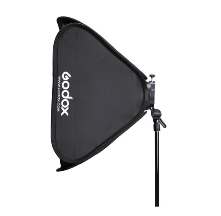 Godox S2 Bowens Mount Bracket with Softbox &amp; Carrying Bag Kit (23.6 x 23.6"")