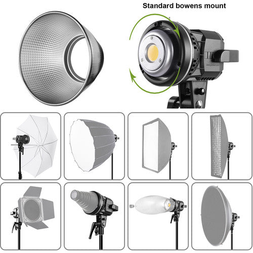 GVM LS-P80S-2D LED 2-Light Kit with Filters
