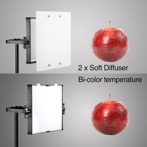 GVM 520S-B Bi-Color LED 3-Panel Kit
