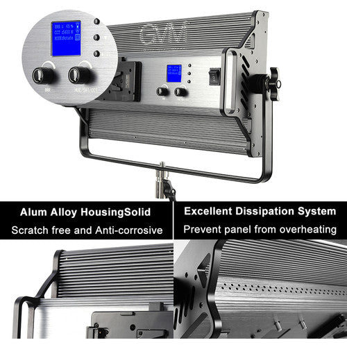 GVM 110S RGB LED Studio Video Light Panel