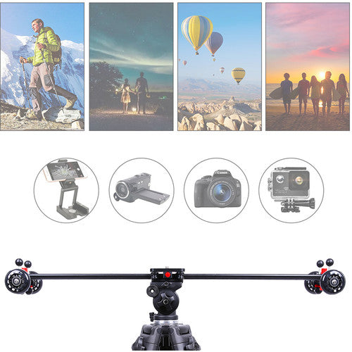 GVM GT-80-40Y Dolly Track Camera Slider (31.5"")