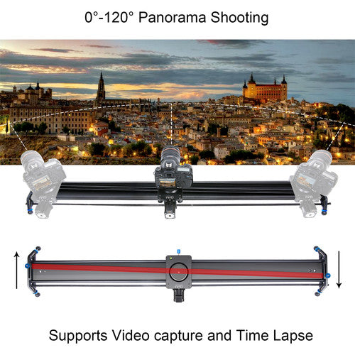 GVM GT-J120D Professional Video Aluminum Alloy Motorized Camera Slider (48"")