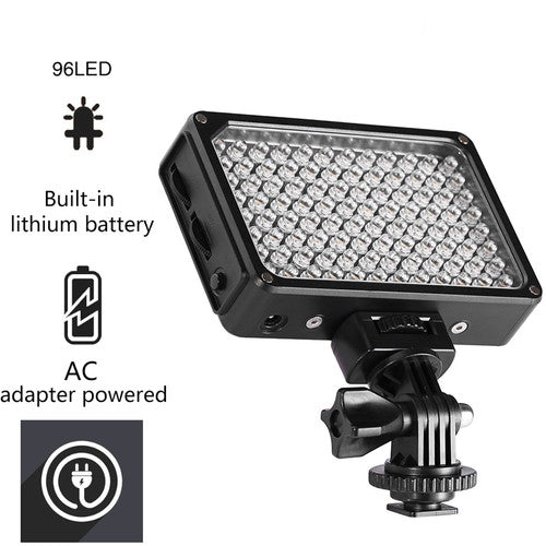 GVM 5S Professional Video Variable On-Camera Video Light LED Panel Kit