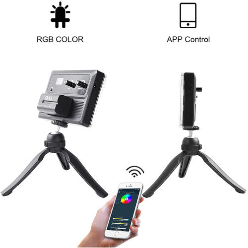 GVM RGB-10S2L On-Camera Video 2-Light Kit