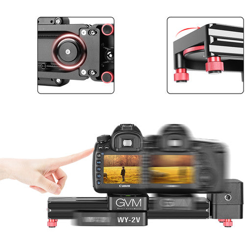 GVM WY-2V Portable Mini Motorized Camera Slider