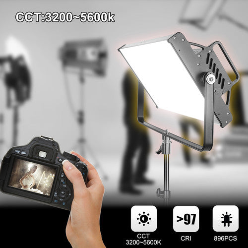 GVM 110S RGB LED Studio Video Light Panel