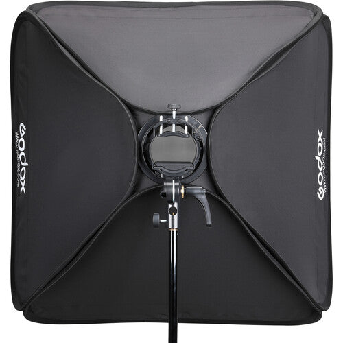 Godox S2 Bowens Mount Bracket with Softbox &amp; Carrying Bag Kit (31.5 x 31.5"")
