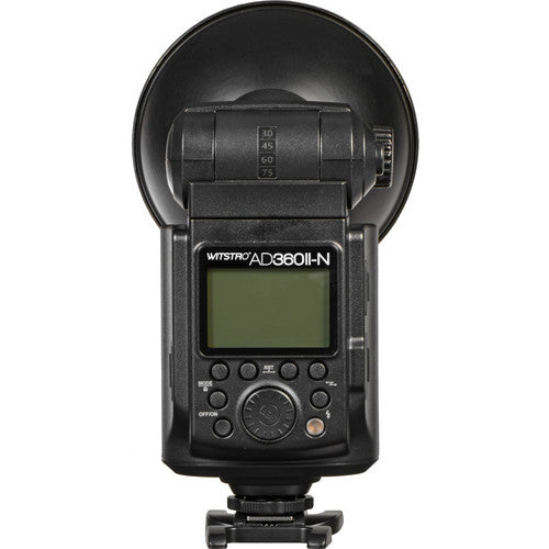 Godox AD360II-N WITSTRO TTL Portable Flash with Power Pack Kit for Nikon Cameras