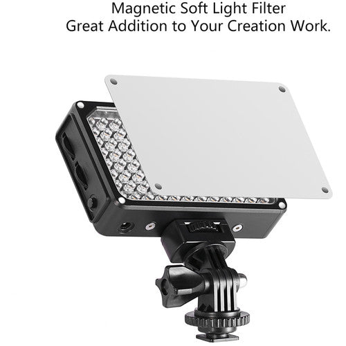 GVM 5S Professional Video Variable On-Camera Video Light LED Panel Kit