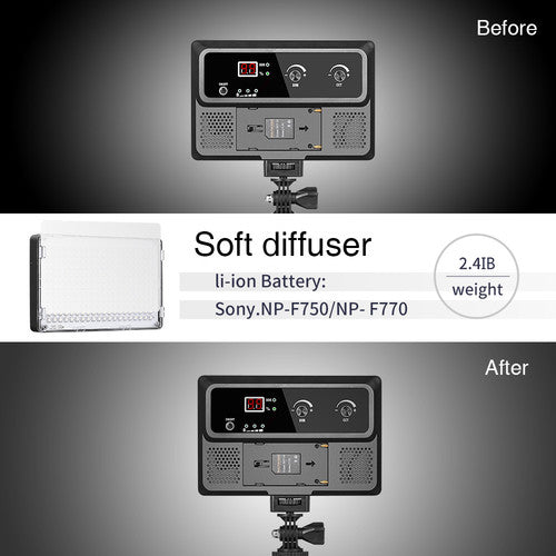 GVM-10S On-Camera Video Light