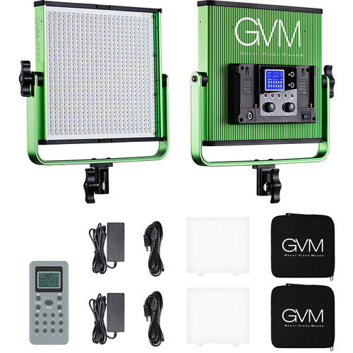 GVM-672S Bi-Color LED Video Light Panel (Green)