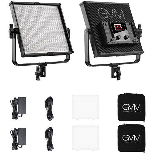GVM 520LS-B Bi-Color LED 2-Panel Kit