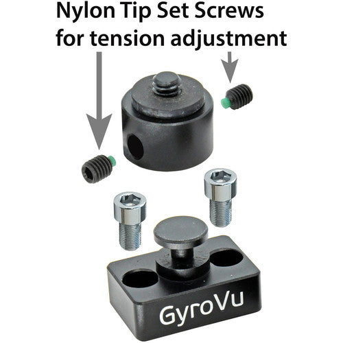 GyroVu Lightweight 5"" On-Camera HDMI Monitor with 360 ? Swivel Mount for DJI Ronin-S