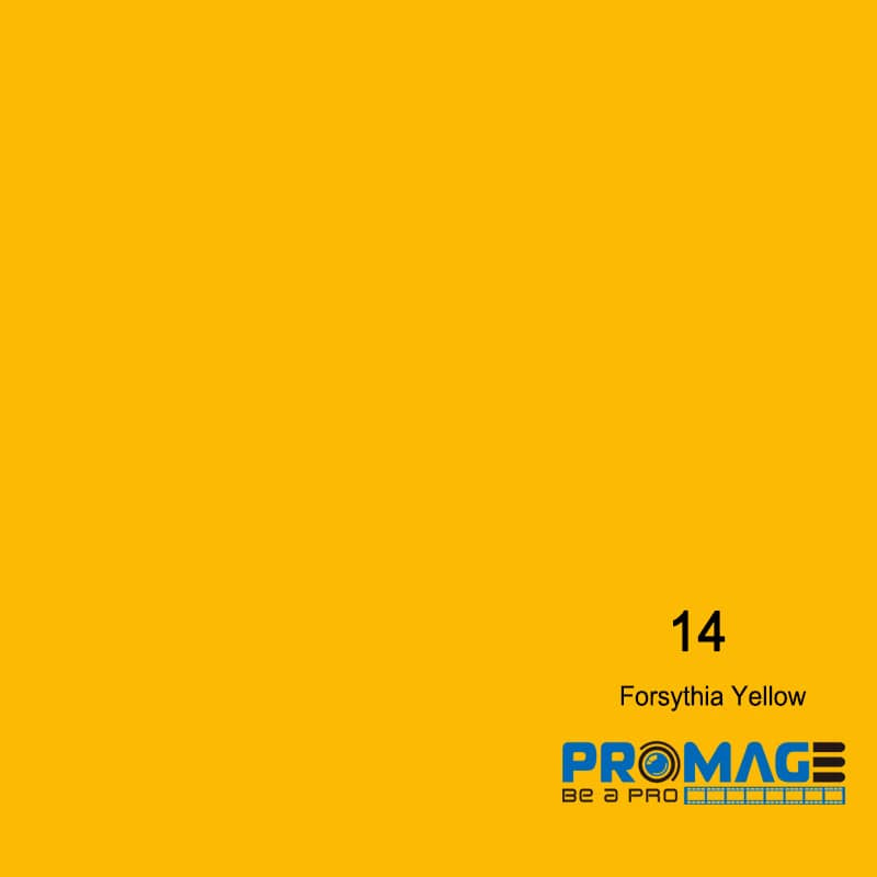 Promage FORSYTHIA YELLOW PM-PB14 Seamless Background Paper 2.72m x 10m