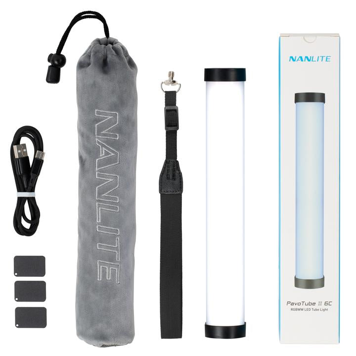 Nanlite Pavotube II 6C RGBWW LED Tube Light