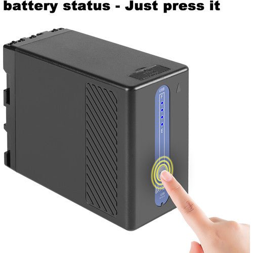 GVM BP-U65 5600mAh Battery with Charger for Sony PMW / PXW Series Cameras