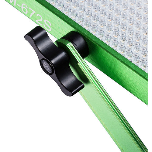 GVM 672S Bi-Color LED Video 2-Light Kit (Green)