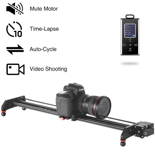 GVM GT-60D Professional Video Aluminum Alloy Motorized Camera Slider (23"")