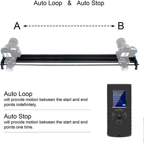 GVM GT-J120D Professional Video Aluminum Alloy Motorized Camera Slider (48"")