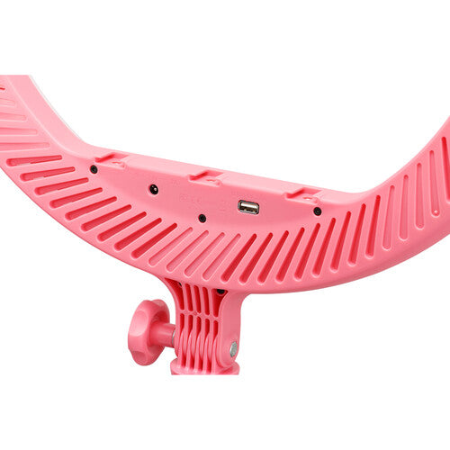 Godox Bi-Color 18"" LED Ring Light (Pink)