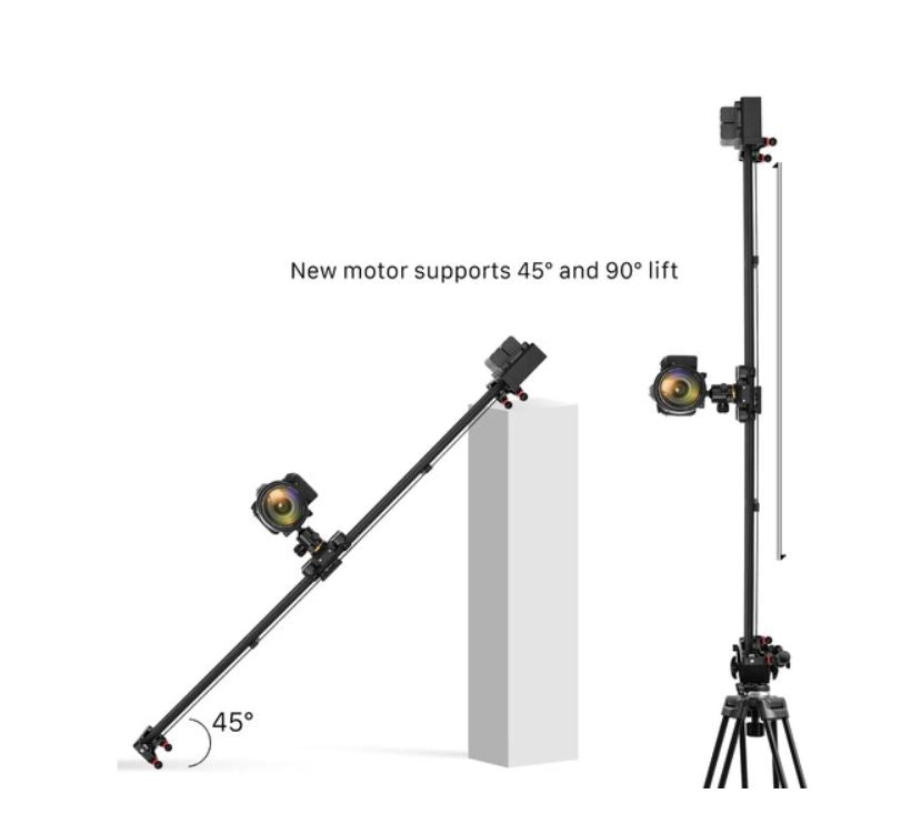 GVM GT-120WD Wireless Carbon Fiber Motorized Camera Slider (47"") with Bluetooth Remote