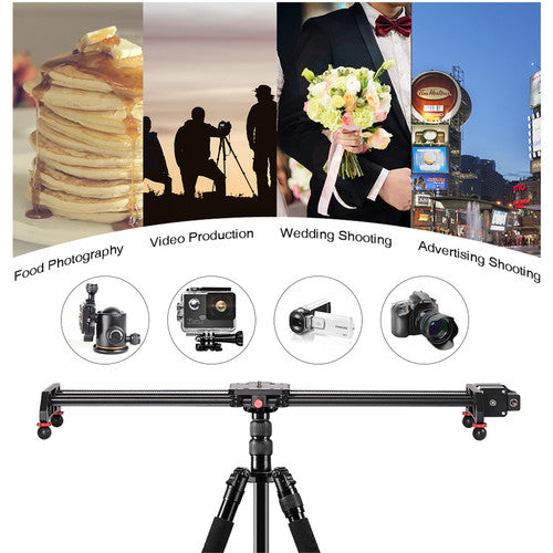 GVM GT-60D Professional Video Aluminum Alloy Motorized Camera Slider (23"")