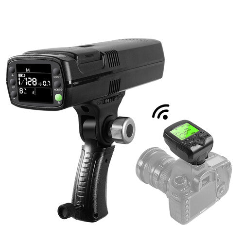 GVM S200 Ttl Li-Ion Flash With Trigger Kit For Canon Nikon Sony Fuji Cameras