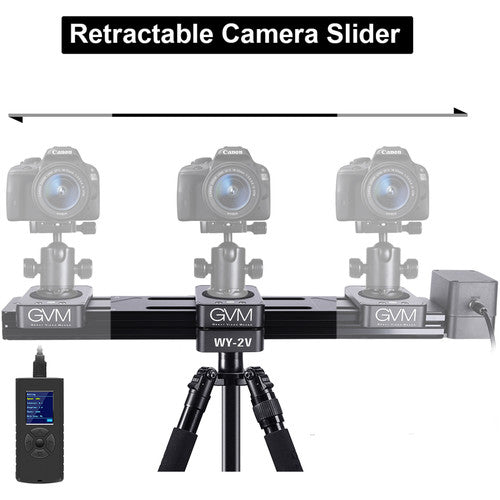GVM WY-2V Portable Mini Motorized Camera Slider