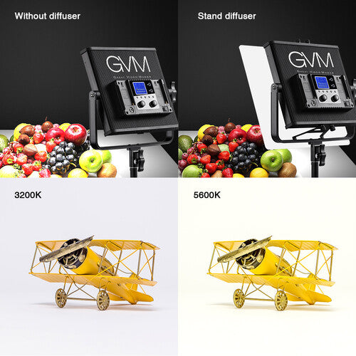 GVM-672S-B Bi-Color LED Video Light Panel