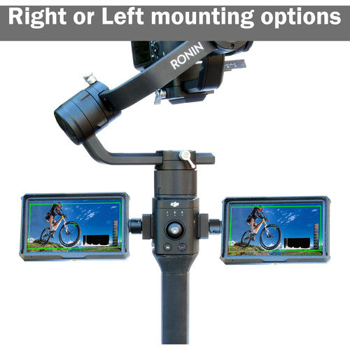 GyroVu Lightweight 5"" On-Camera HDMI Monitor with 360 ? Swivel Mount for DJI Ronin-S