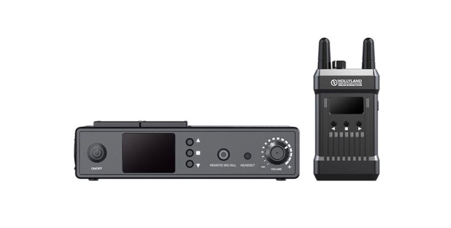 HOLLYLAND MARS T1000 FULL-DUPLEX INTERCOM SYSTEM WITH FOUR BELTPACK TRANSCEIVERS