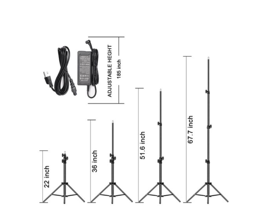 GVM 800D-RGB LED Studio Video Light