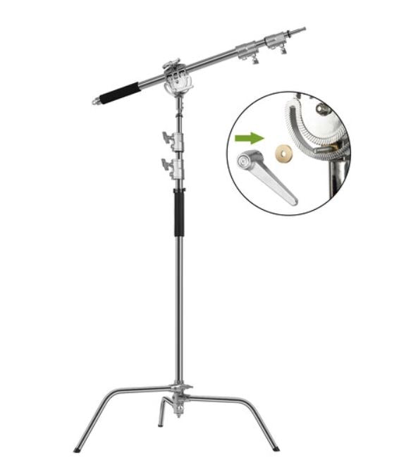 GVM C360 Turtle Base C-Stand and Cross Arm Boom Kit (10.5')