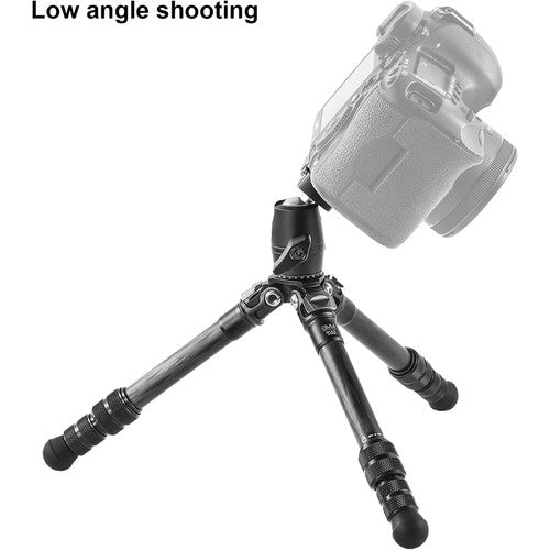 GVM JJ-G265 Carbon Fiber Mini Tabletop Tripod