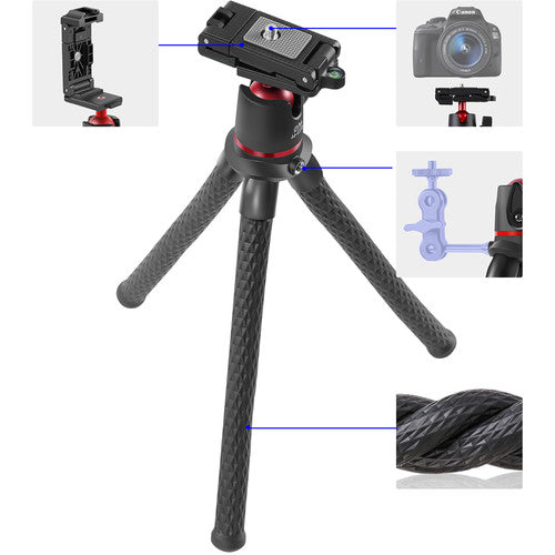 GVM JJ-G310 Tabletop Mini Tripod