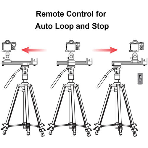 GVM WY-2V Portable Mini Motorized Camera Slider