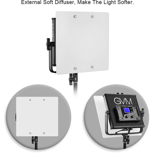 GVM 50RS-3L RGB 3-Light Kit