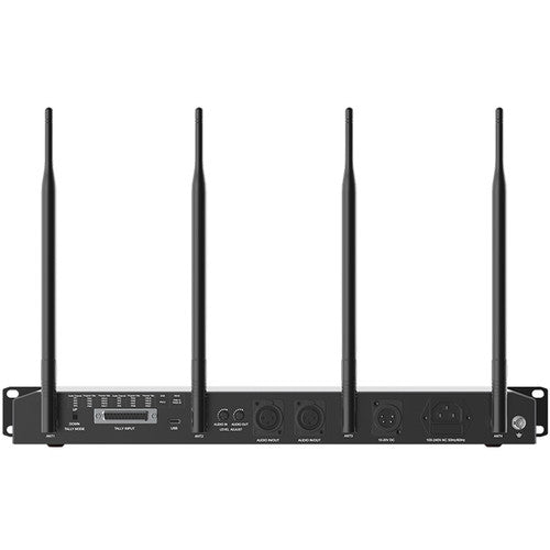 Hollyland Syscom 1000T-8B Full-Duplex Intercom System with Eight Beltpacks and Headsets