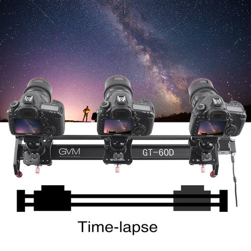 GVM GT-60D Professional Video Aluminum Alloy Motorized Camera Slider (23"")