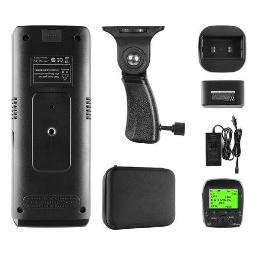 GVM S200 Ttl Li-Ion Flash With Trigger Kit For Canon Nikon Sony Fuji Cameras