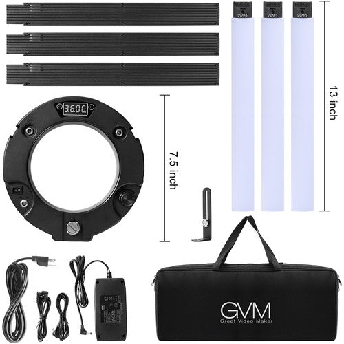 GVM -600S LED Ring Light