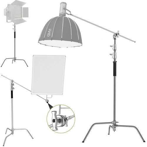 GVM C330 Turtle-Base C-Stand &amp; Grip Arm Kit (10.5')
